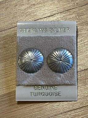 Vintage sterling silver earrings